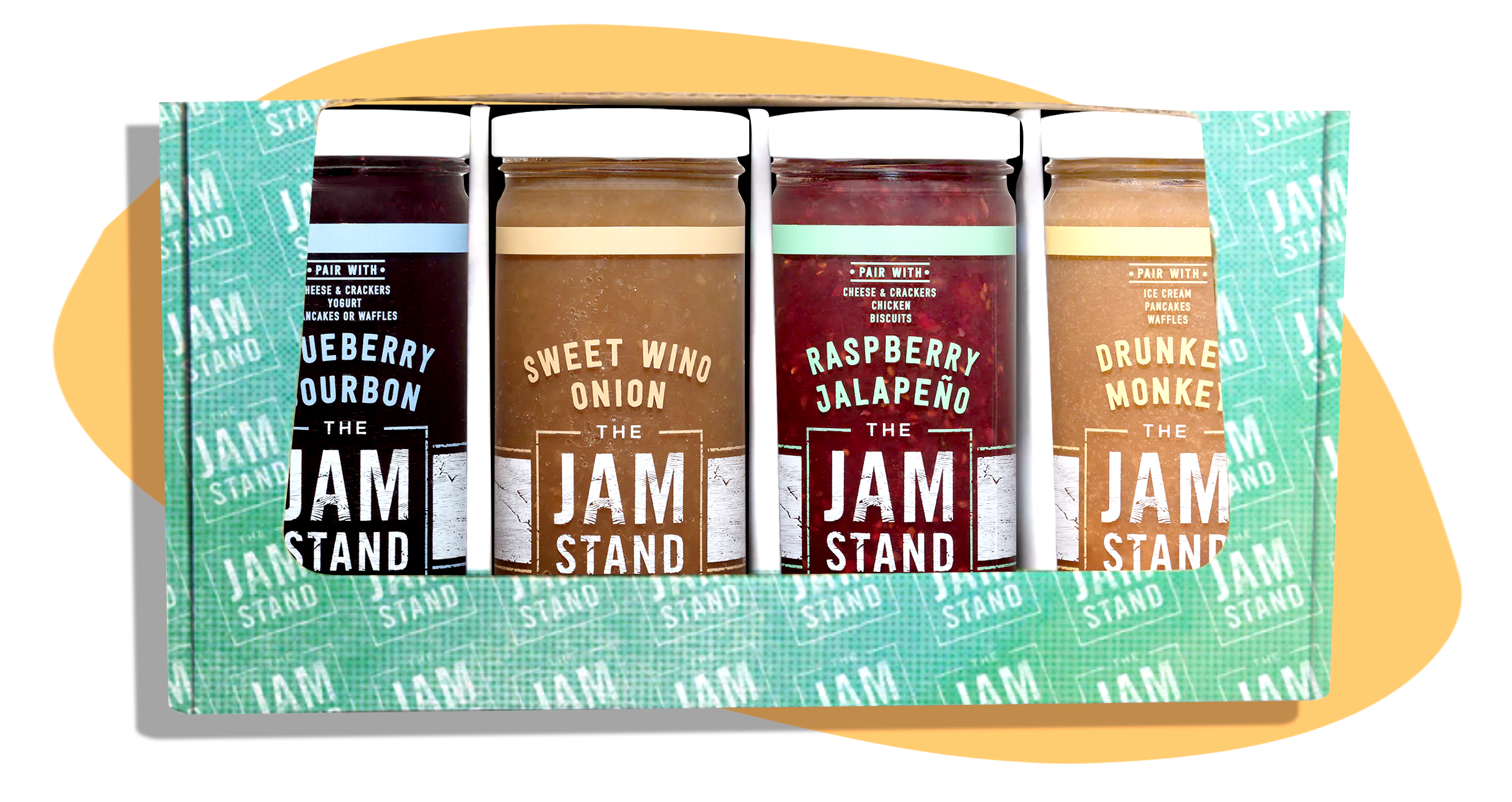 The Jam Stand | Jam Gift Set: 4 Jars of Unique Specialty Jams