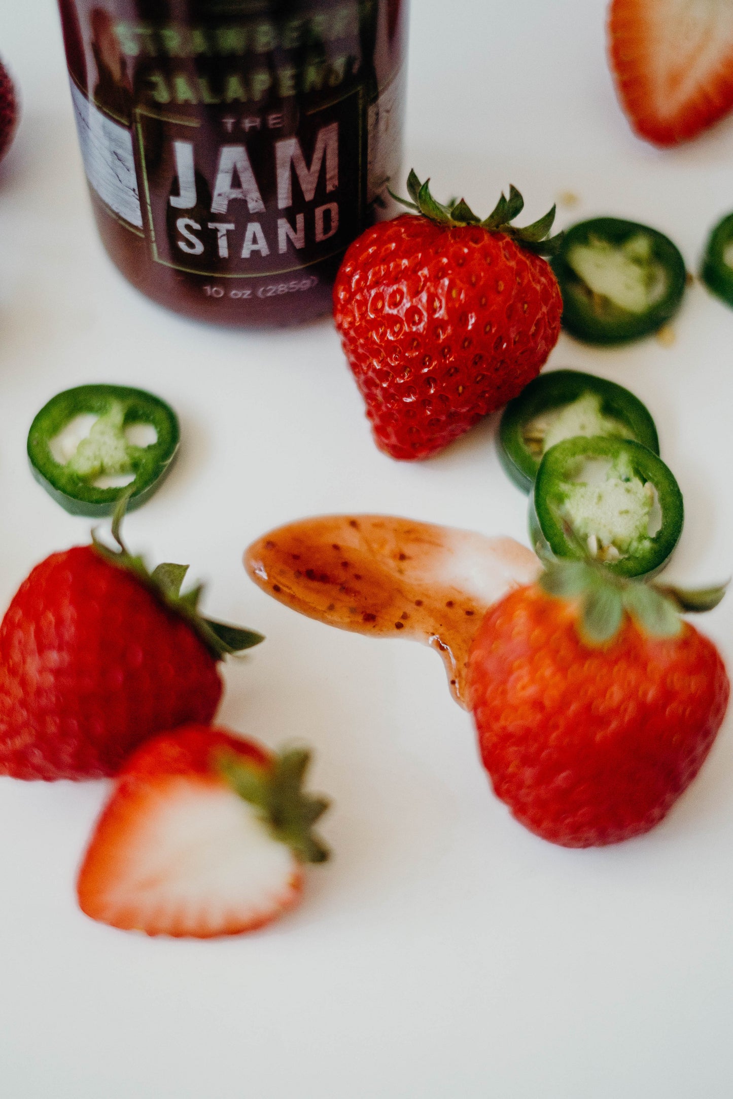 Strawberry Jalapeño Jam spread