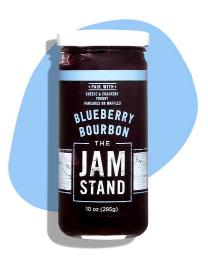 The Jam Stand: Raspberry Blueberry Bourbon Jam