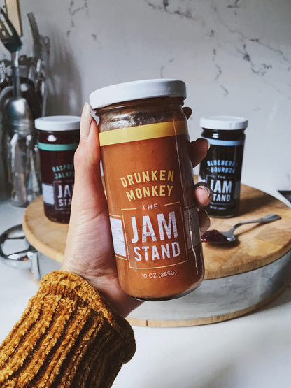 banana jam - the jam stand - drunken monkey jam